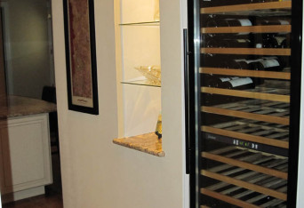 Wine storage, space planning